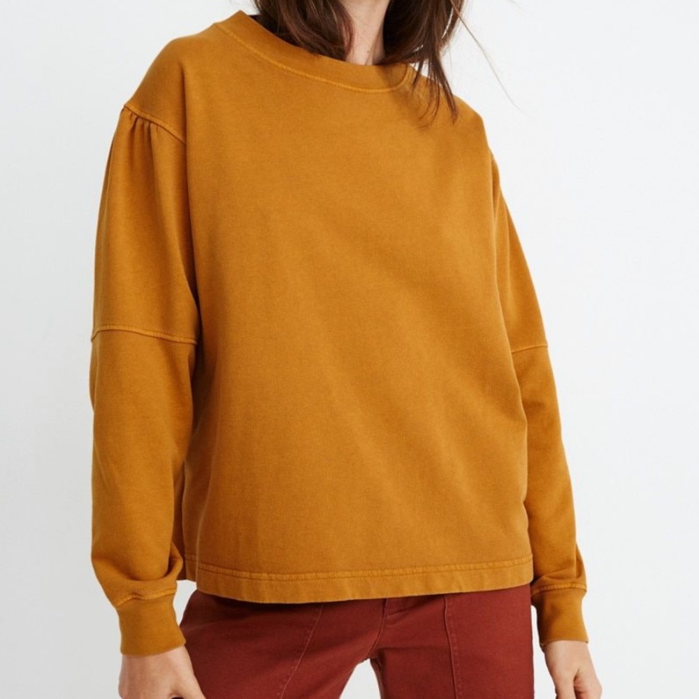 Rivet & Thread Seamed Sleeve Sweatshirt